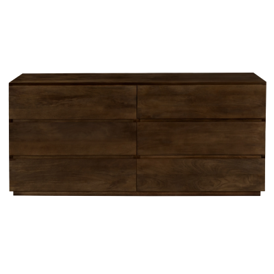 Sedona 6-Drawer Dresser - Barista Brown