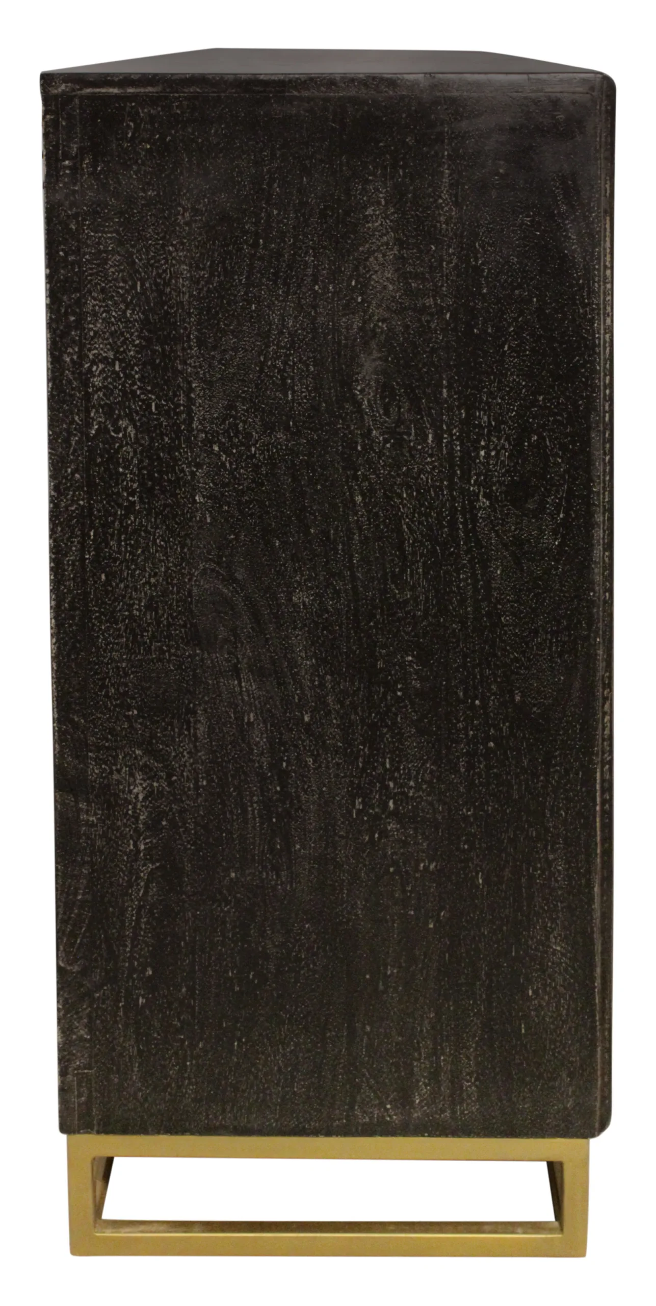 Javier 4-Door Sideboard - Antique Black - Image 10