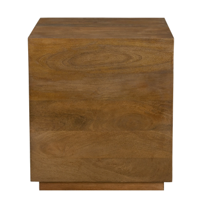 Sedona Square Side Table - Spice Tan