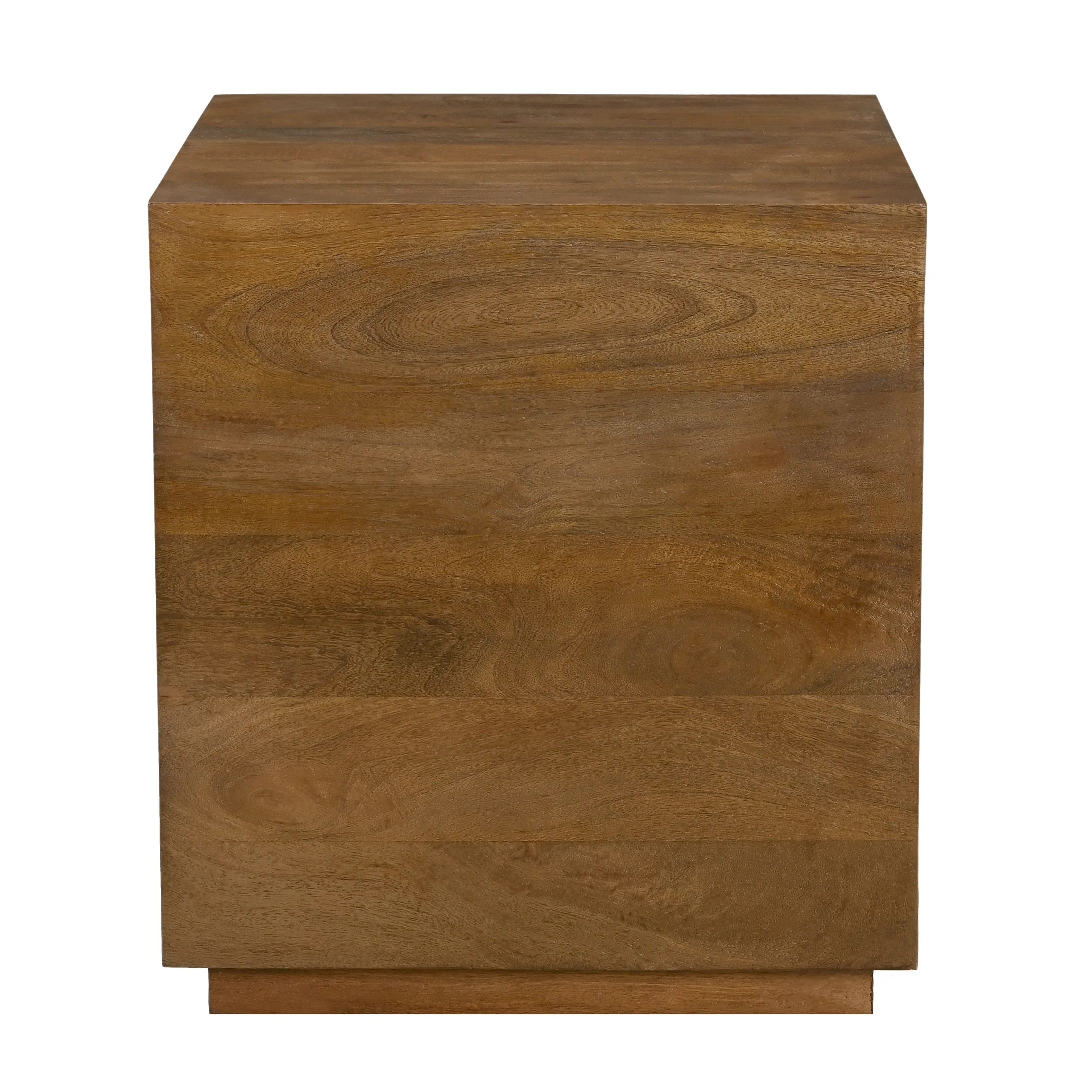 Sedona Square Side Table - Spice Tan