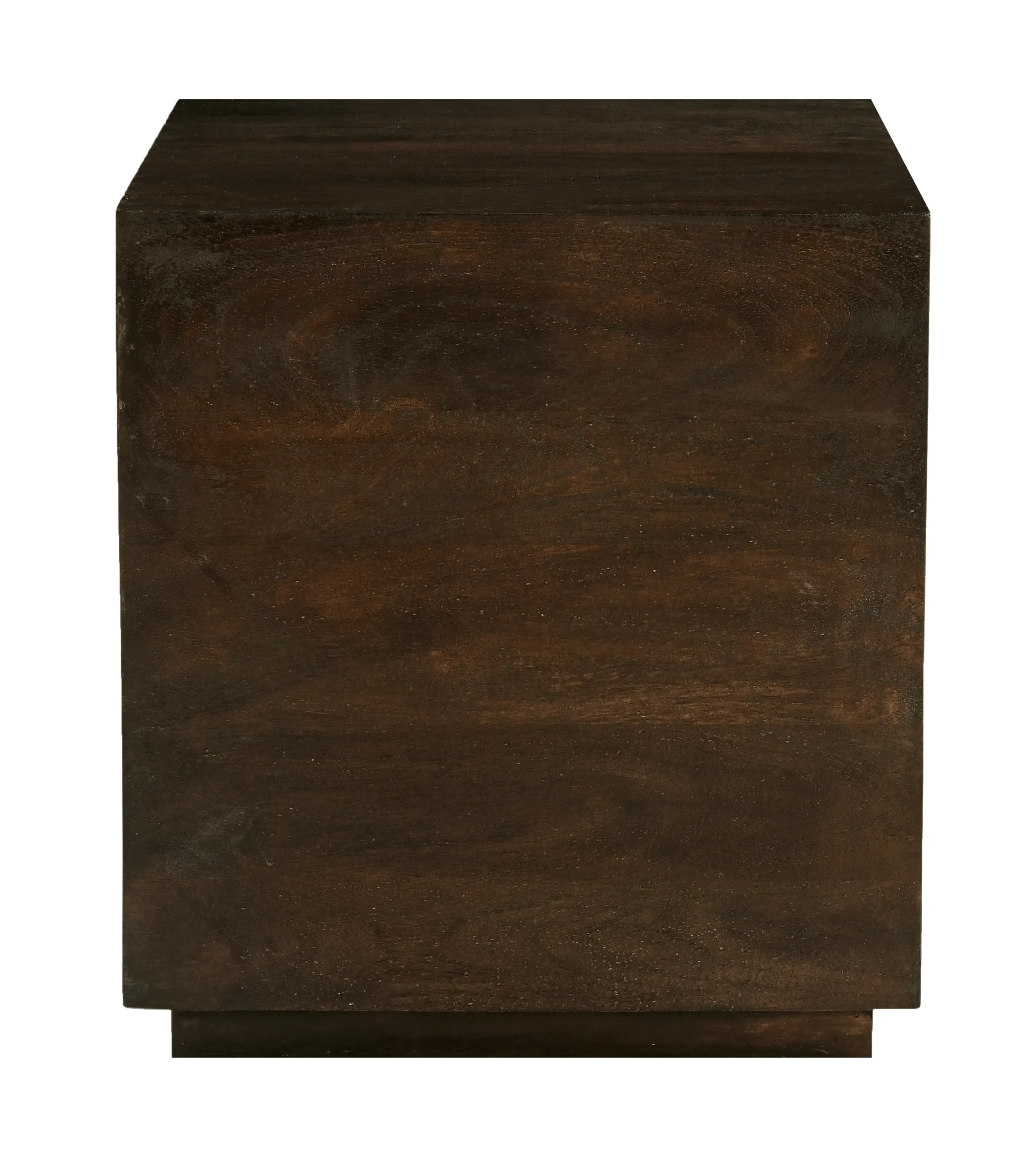 Sedona Square Side Table - Barista Brown