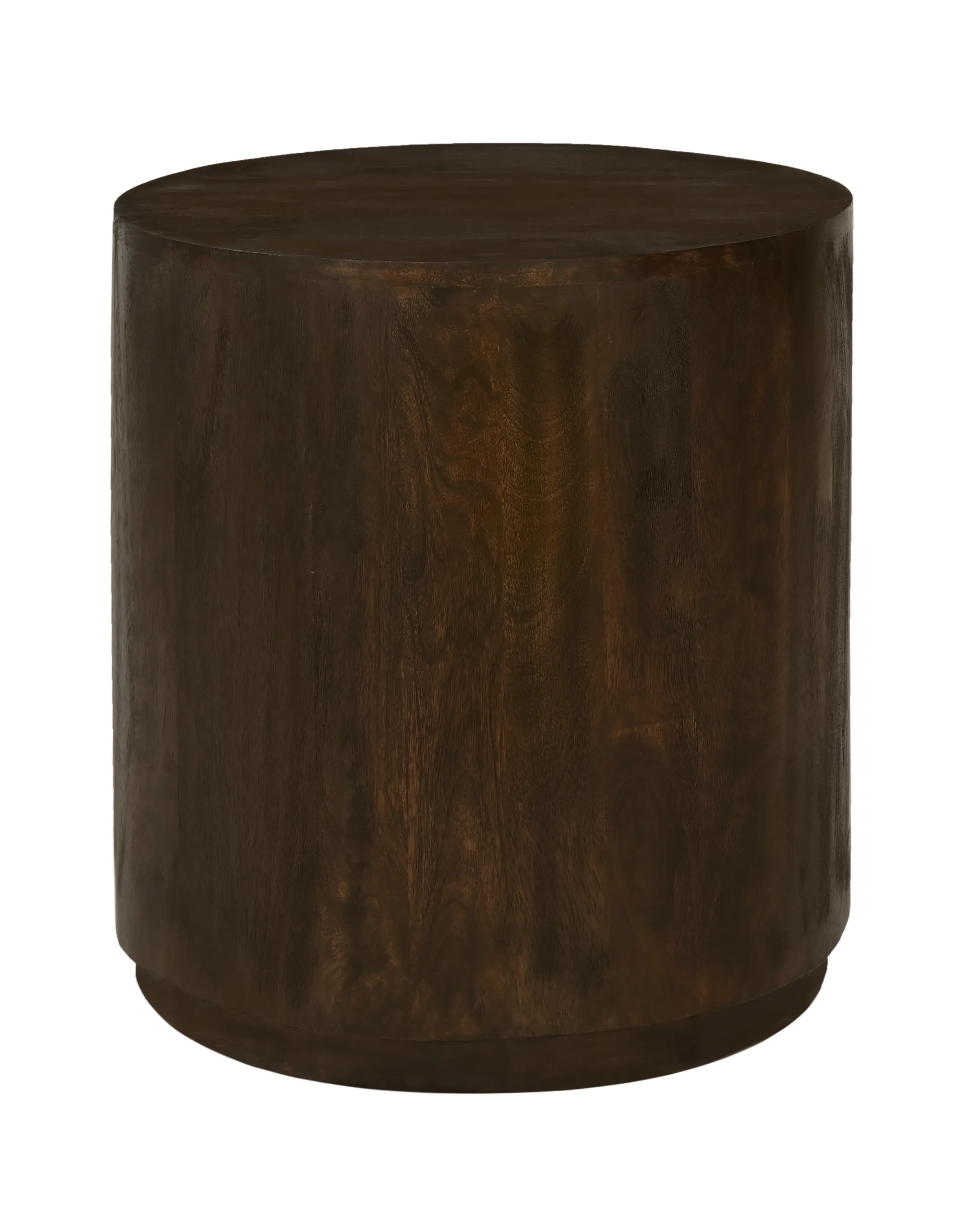 Sedona Round Side Table - Barista Brown
