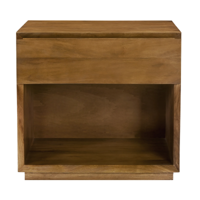 Sedona 1-Drawer Nightstand - Spice Tan