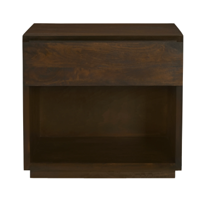 Sedona 1-Drawer Nightstand - Barista Brown