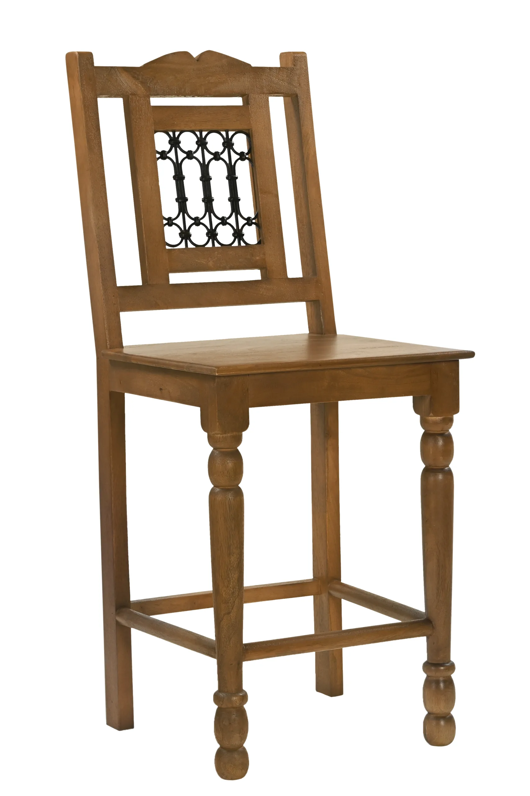 Joy Capsule Counter Chair 2-Piece Set - Spice Tan