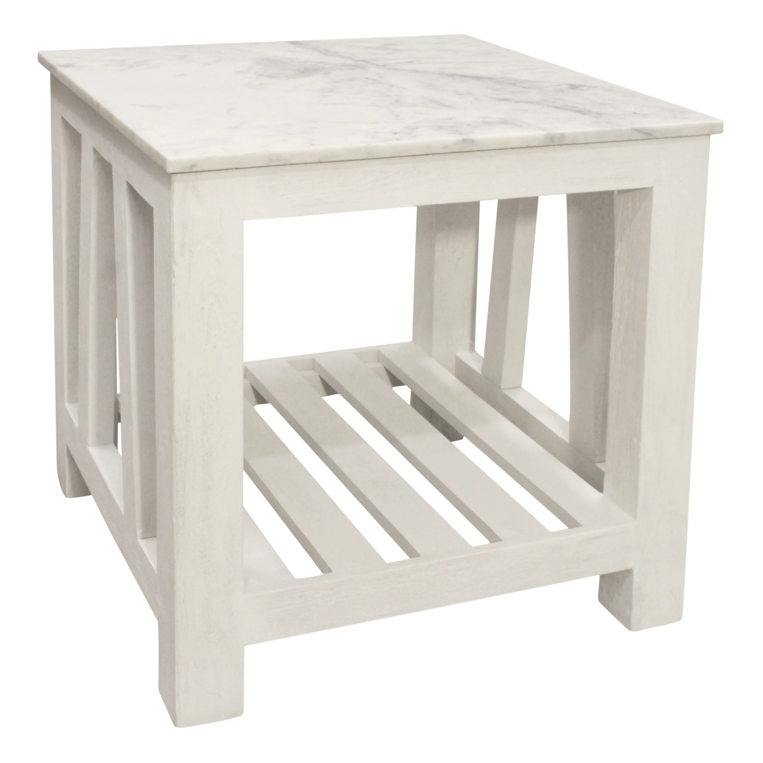 Baja Marble Side Table - Sur Tone - Image 2