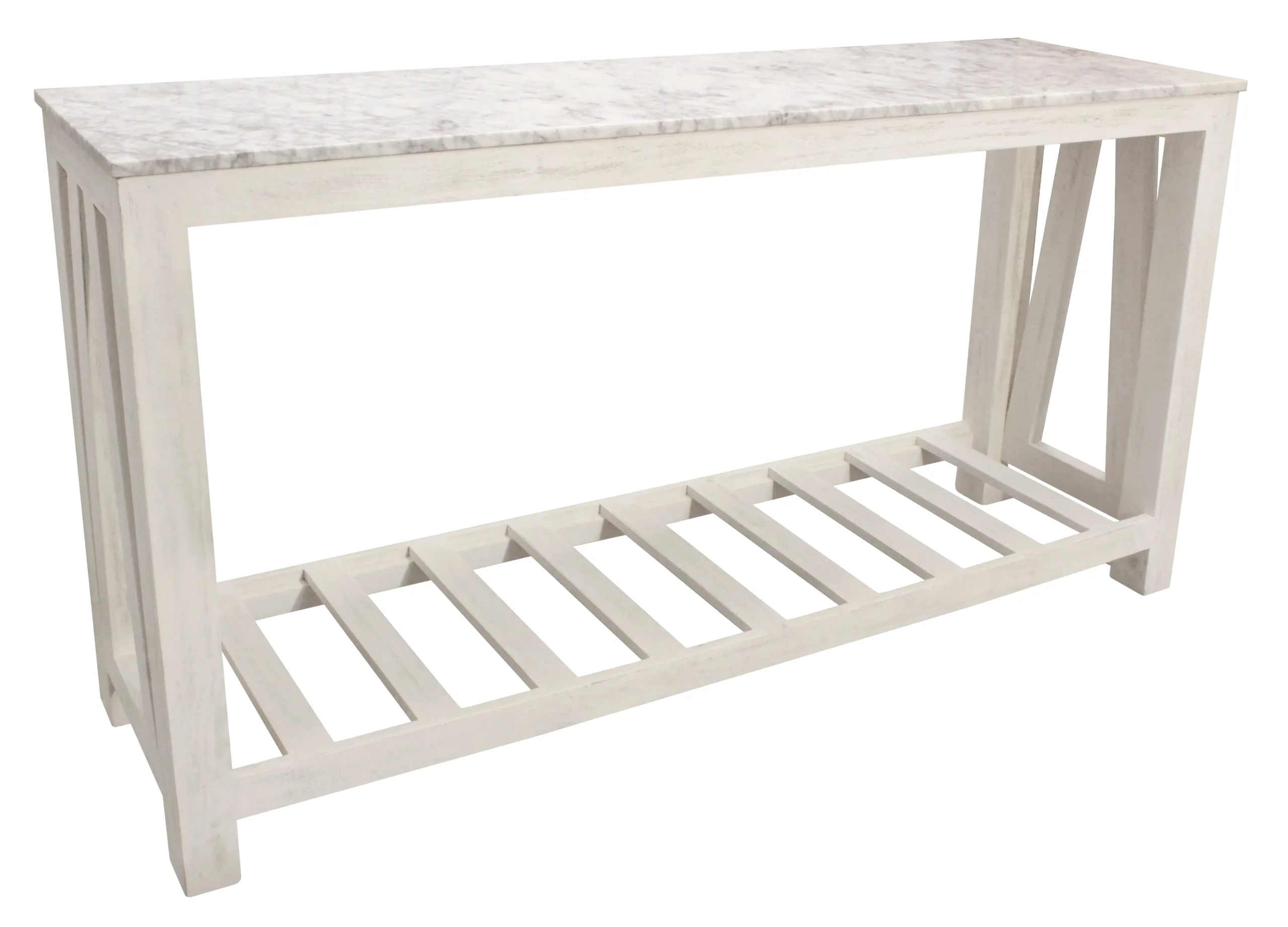 Baja Marble Console Table - Sur Tone - Image 3