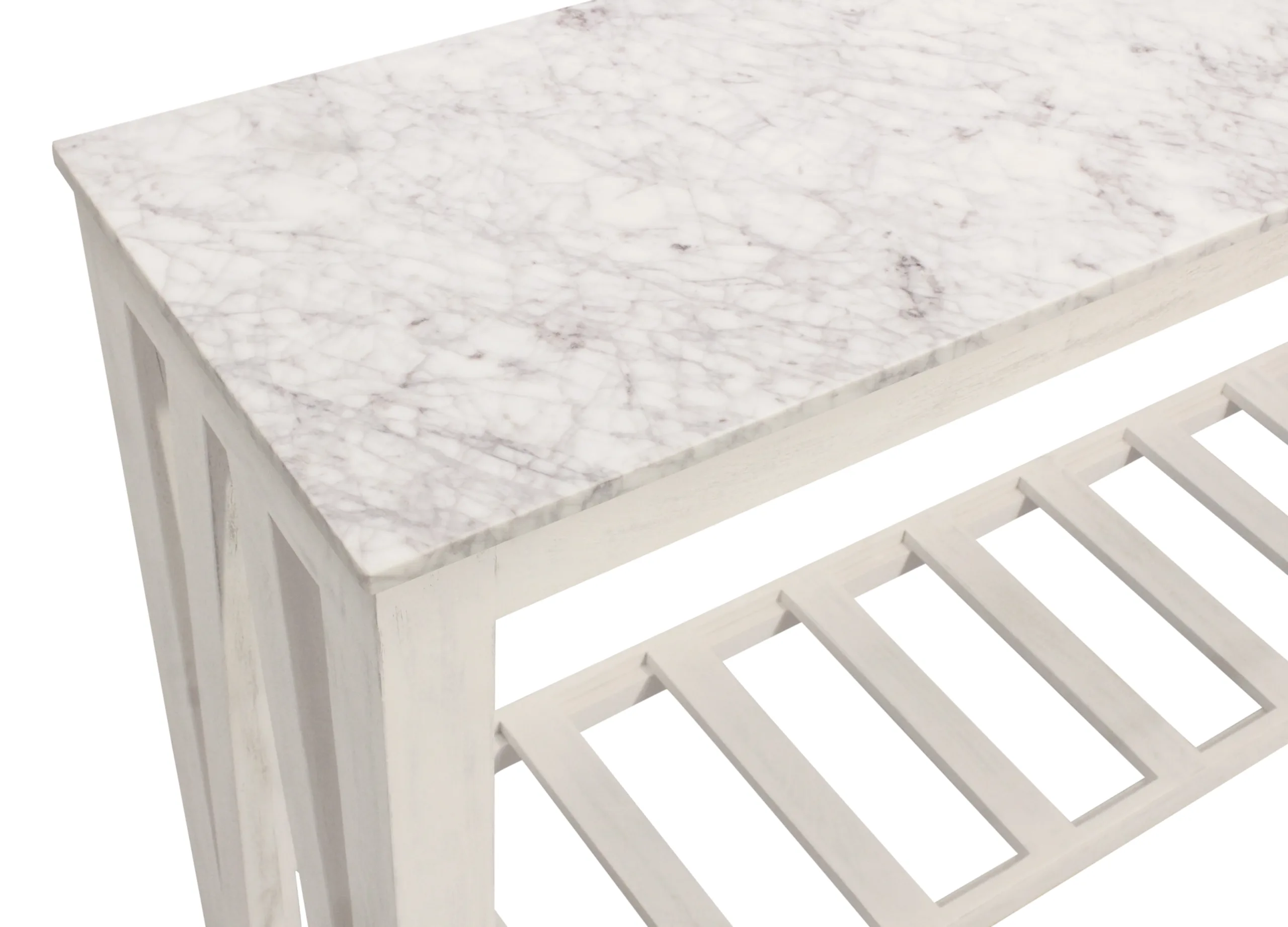 Baja Marble Console Table - Sur Tone - Image 4