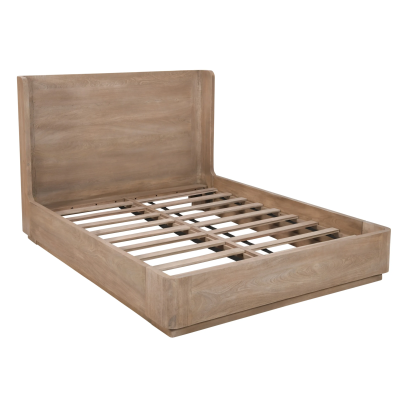Archibald Queen Bed - Light Ash