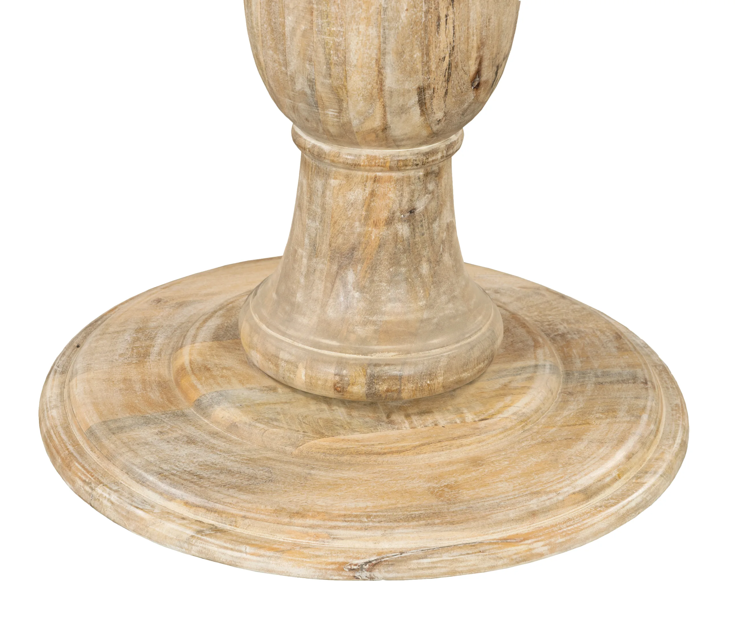 Jensen 36" Round Pedestal Bar Table - Natural - Image 4