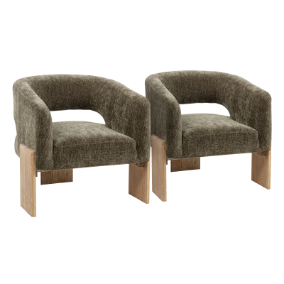 Tango Accent Chair 2-Piece Set - Garden Green